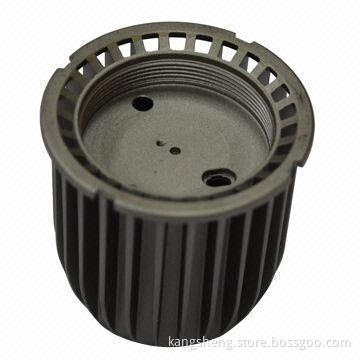 LED floodlight housing, die casting, CNC machined/extrusion components for LED lamp/surface anodized